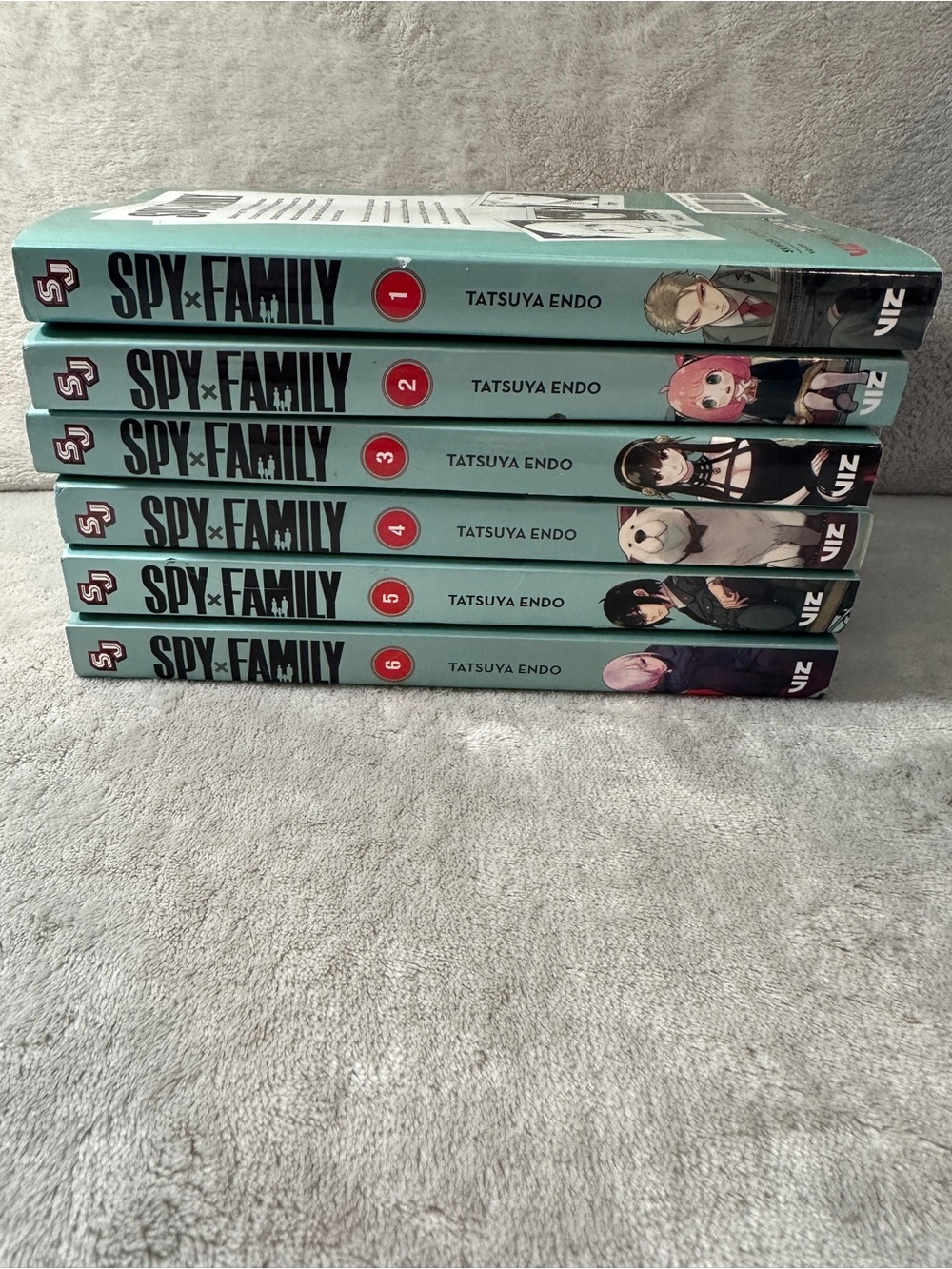 SPY×FAMILY Manga Set Volumes 1-6 - Teal Collection